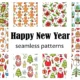 Christmas and New Year Patterns
